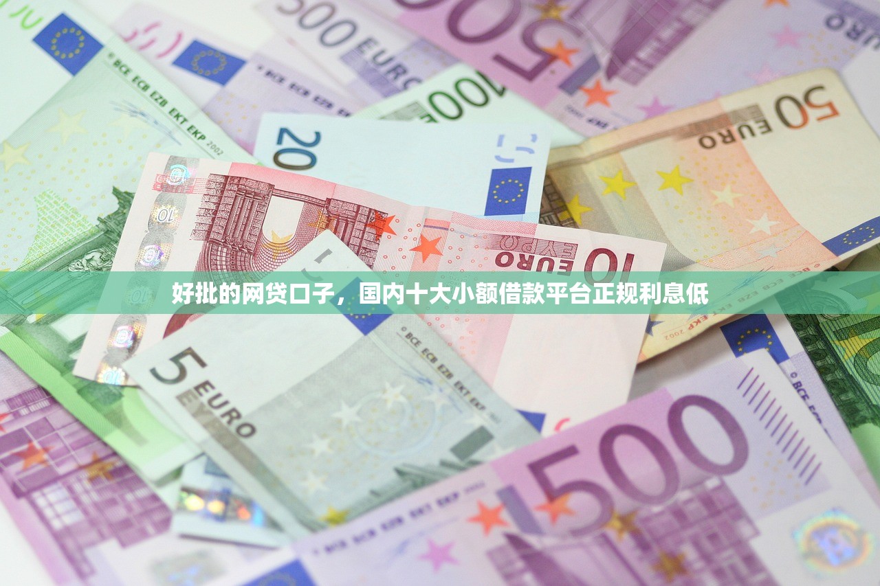 好批的网贷口子，国内十大小额借款平台正规利息低