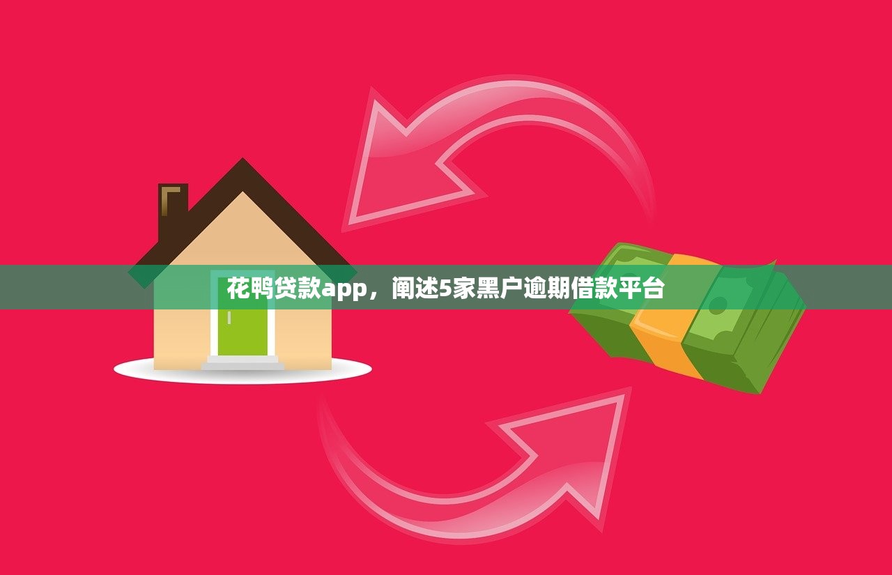 花鸭贷款app，阐述5家黑户逾期借款平台
