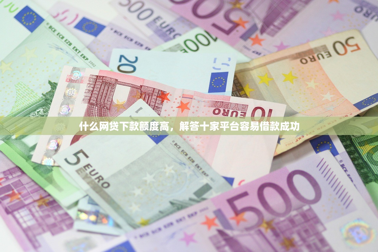 什么网贷下款额度高，解答十家平台容易借款成功