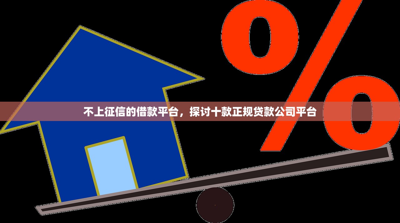 不上征信的借款平台，探讨十款正规贷款公司平台