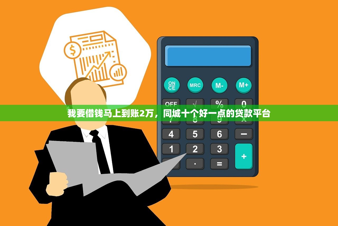 我要借钱马上到账2万，同城十个好一点的贷款平台