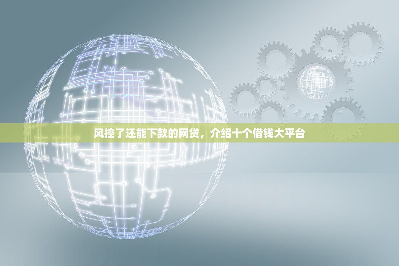 风控了还能下款的网贷，介绍十个借钱大平台