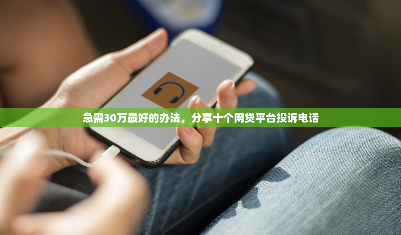 急需30万最好的办法，分享十个网贷平台投诉电话