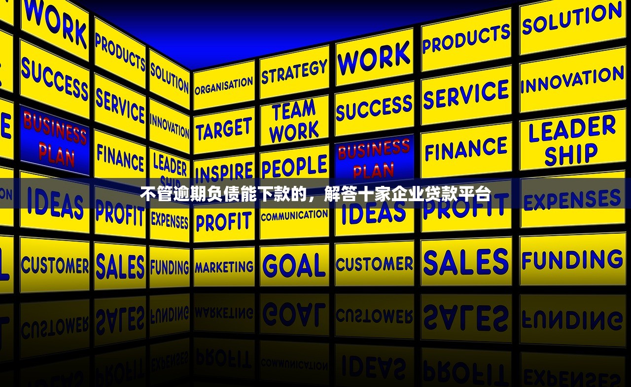 不管逾期负债能下款的，解答十家企业贷款平台
