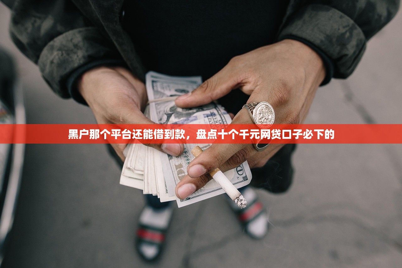 黑户那个平台还能借到款，盘点十个千元网贷口子必下的