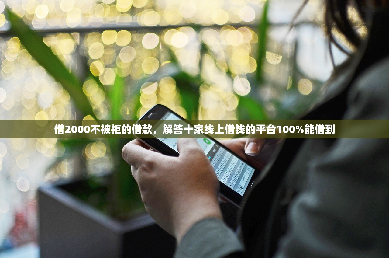 借2000不被拒的借款，解答十家线上借钱的平台100%能借到