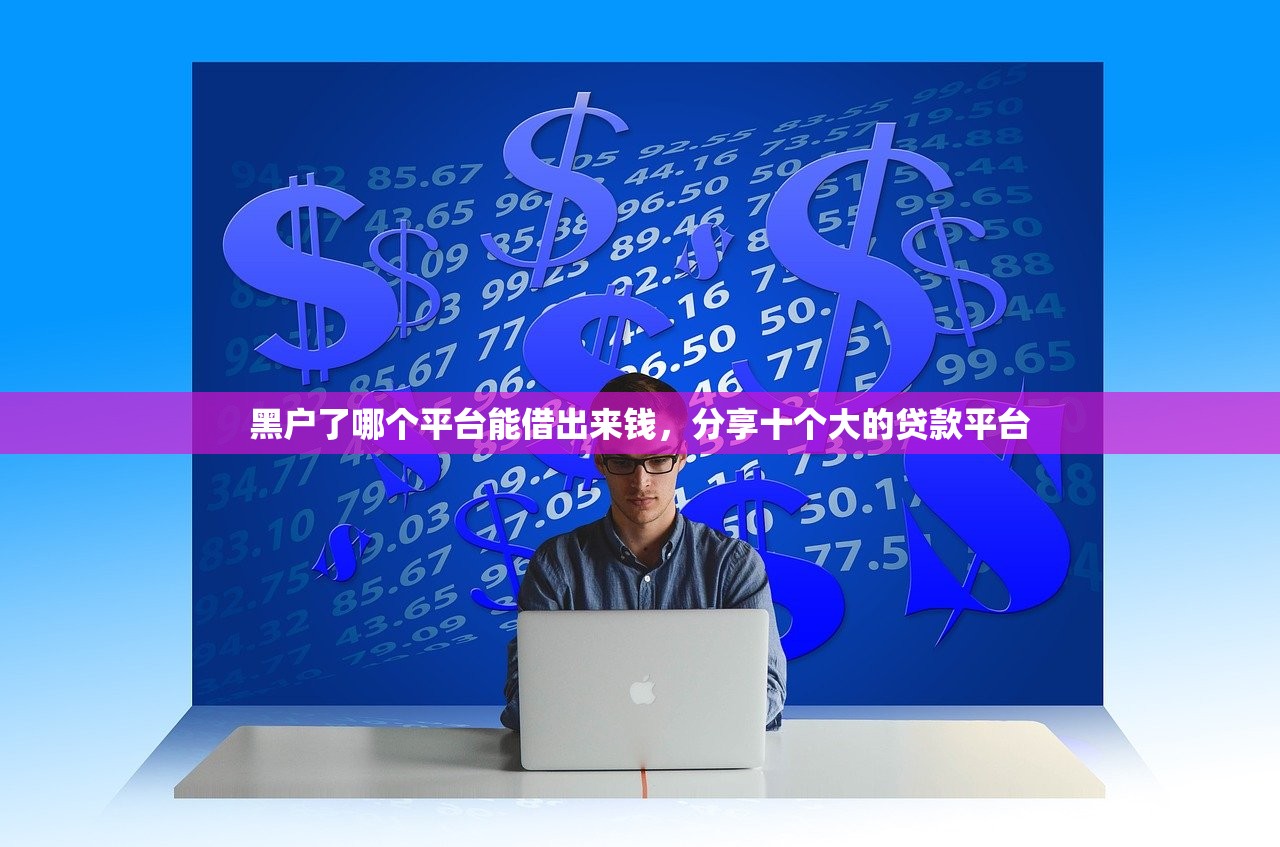 黑户了哪个平台能借出来钱，分享十个大的贷款平台