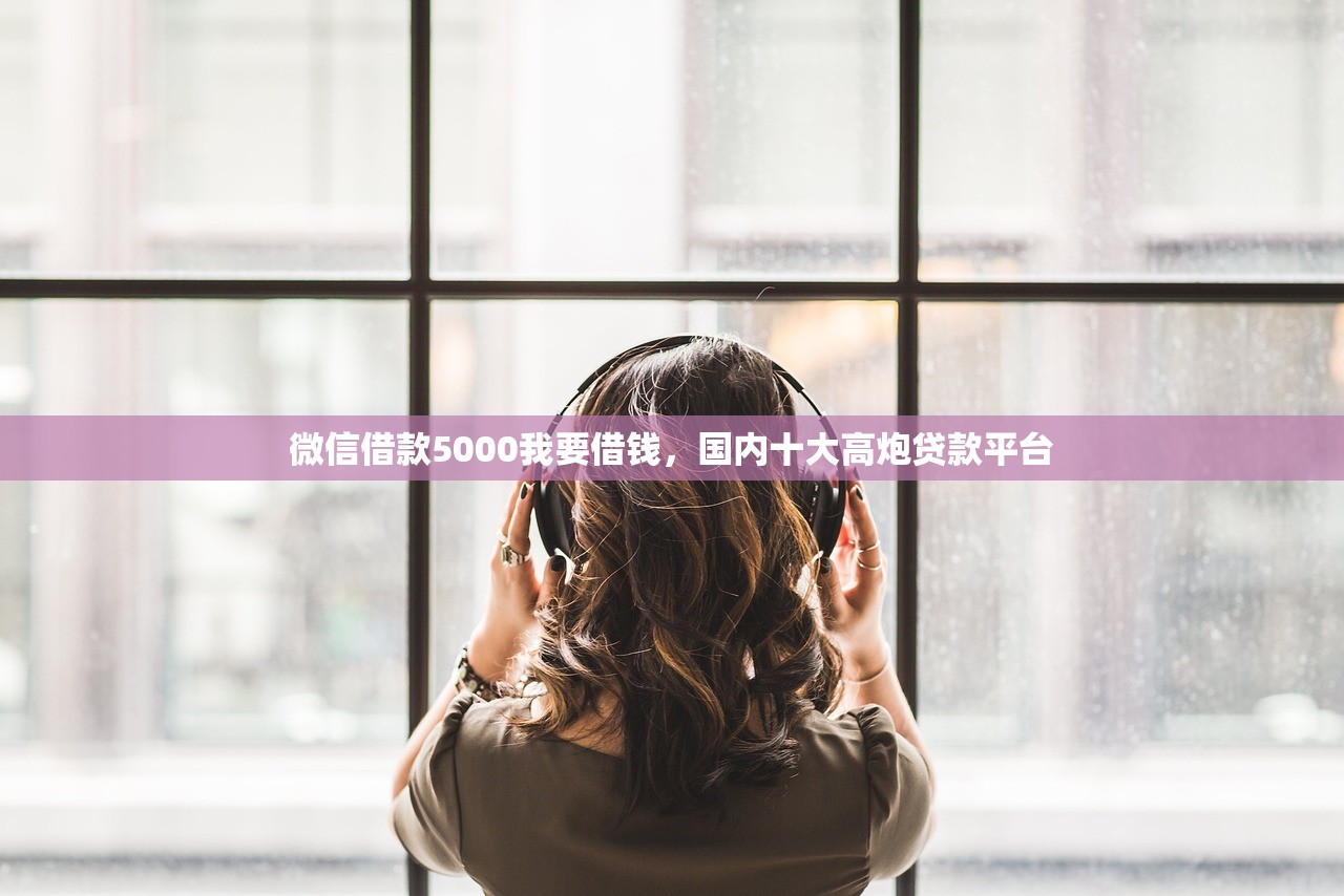 微信借款5000我要借钱，国内十大高炮贷款平台