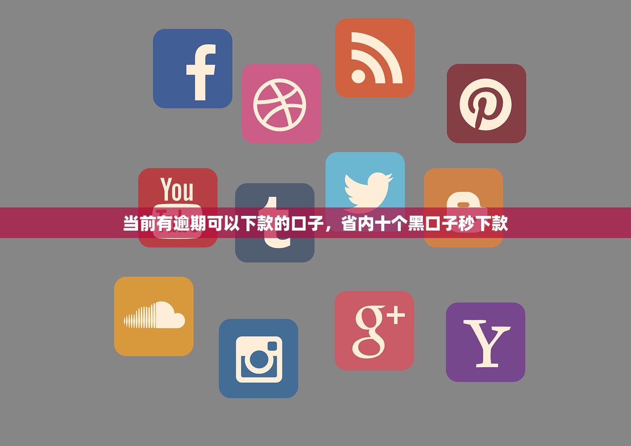 当前有逾期可以下款的口子，省内十个黑口子秒下款