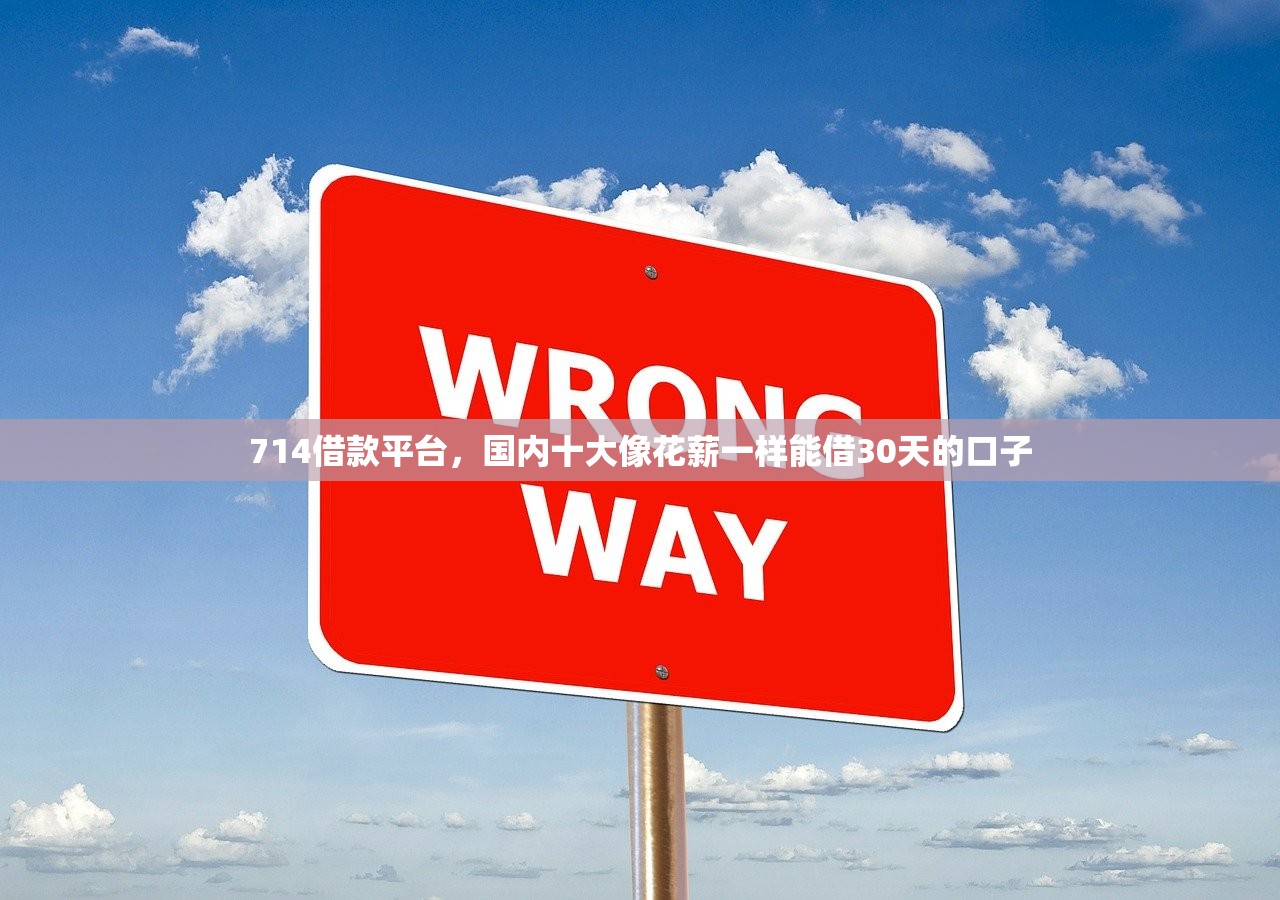 714借款平台，国内十大像花薪一样能借30天的口子