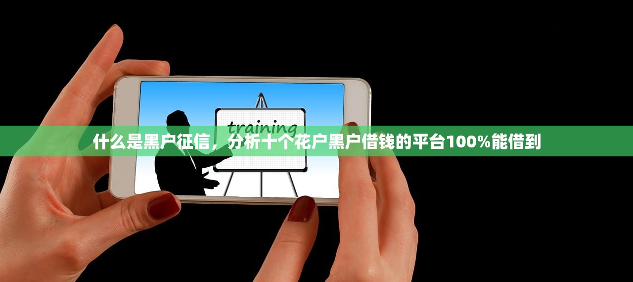 什么是黑户征信，分析十个花户黑户借钱的平台100%能借到