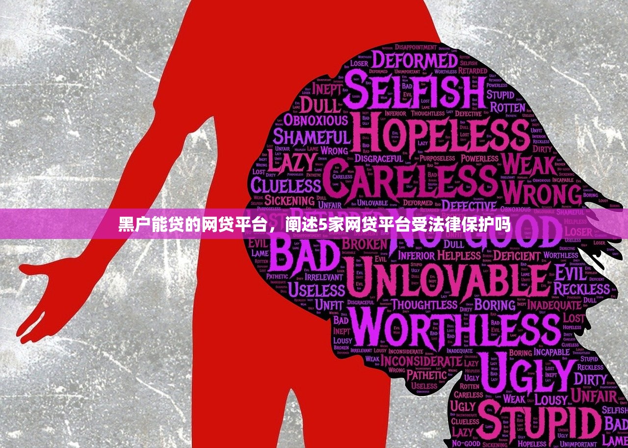 黑户能贷的网贷平台，阐述5家网贷平台受法律保护吗