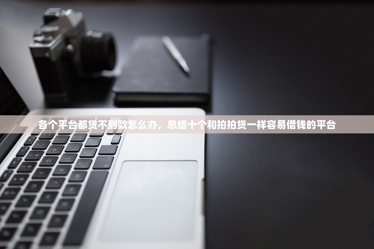 各个平台都贷不到款怎么办，总结十个和拍拍贷一样容易借钱的平台