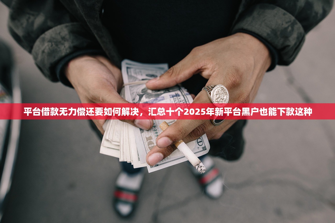 平台借款无力偿还要如何解决，汇总十个2025年新平台黑户也能下款这种