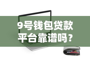 9号钱包贷款平台靠谱吗？真实测评+申请攻略