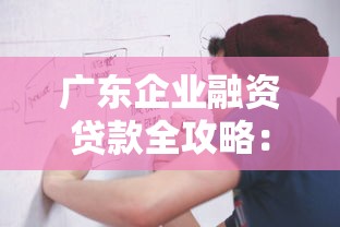 广东企业融资贷款全攻略：平台选择与流程详解