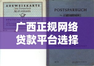 广西正规网络贷款平台选择指南及避坑技巧