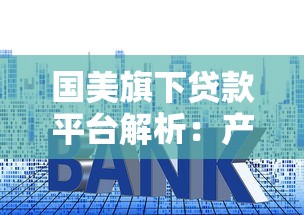 国美旗下贷款平台解析：产品、利率、申请全攻略