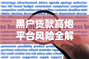 正规贷款平台贷款流程详解：从申请到放款全知道