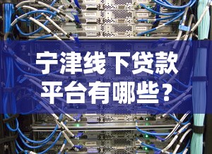 宁津线下贷款平台有哪些？如何选择靠谱机构？