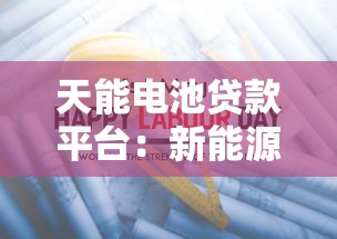 天能电池贷款平台：新能源行业专属融资服务解析