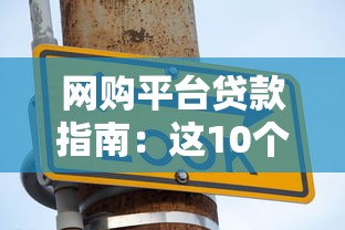 网购平台贷款指南：这10个平台可快速申请分期或提现