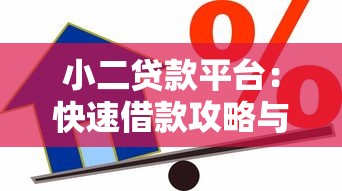 小二贷款平台：快速借款攻略与用户真实体验分享