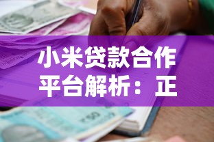 小米贷款合作平台解析：正规靠谱的借款渠道有哪些？