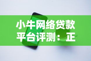 小牛网络贷款平台评测：正规可靠的快速贷款选择
