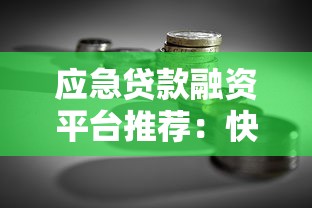 应急贷款融资平台推荐：快速解决资金难题的5大渠道