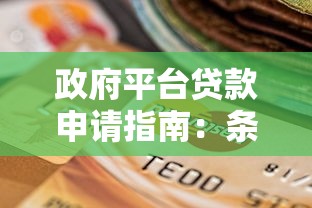 政府平台贷款申请指南：条件、流程及注意事项