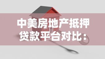 中美房地产抵押贷款平台对比：流程、利率与风险解析
