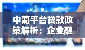 中葡平台贷款政策解析：企业融资条件与流程指南