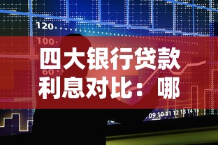 四大银行贷款利息对比：哪家更划算？申请条件全解析！