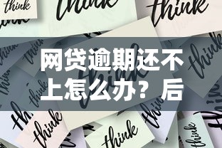 网贷逾期还不上怎么办？后果严重吗？教你应对方法