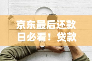 京东最后还款日必看！贷款用户避坑指南与还款技巧
