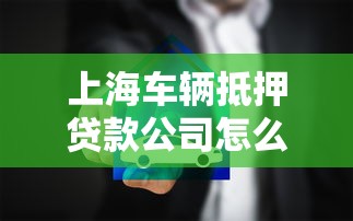 上海车辆抵押贷款公司怎么选？资深博主教你避坑技巧