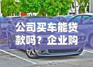 公司买车能贷款吗？企业购车贷款条件+流程全解析