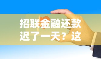 招联金融还款迟了一天？这些影响你必须要知道！