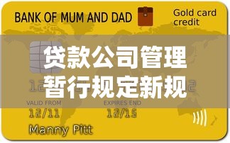 贷款公司管理暂行规定新规解读：合规要点与避坑指南全解析