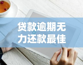 贷款逾期无力还款最佳处理方法全解析：这些自救技巧要知道