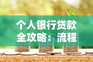 个人银行贷款全攻略：流程、材料、注意事项一篇读懂