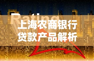 上海农商银行贷款产品解析：如何选择适合自己的融资方案？