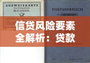 信贷风险要素全解析：贷款风险识别与防范指南