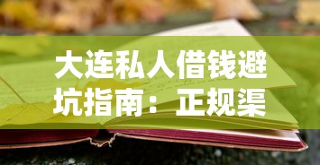 大连私人借钱避坑指南：正规渠道选择与风险防范技巧