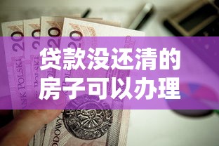 贷款没还清的房子可以办理过户手续吗