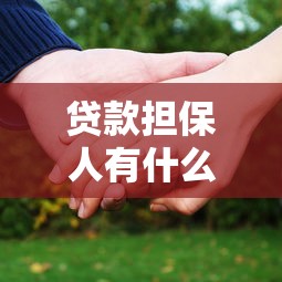 贷款担保人有什么风险和责任