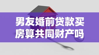男友婚前贷款买房算共同财产吗
