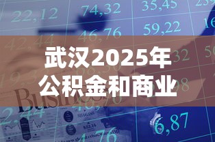 武汉2025年公积金和商业房贷最新利率对比及月供计算指南