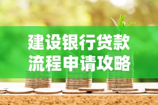 建设银行贷款流程申请攻略一步一步轻松办理